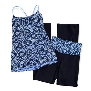 ⬇️$⬇️ Lululemon rare outfit high rise yoga pants & dancing warrior tank top